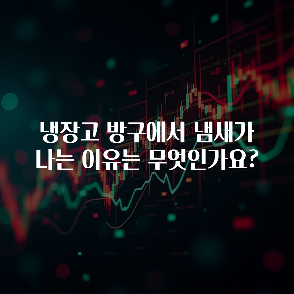 냉장고 방구에서 냄새가 나는 이유는 무엇인가요?
