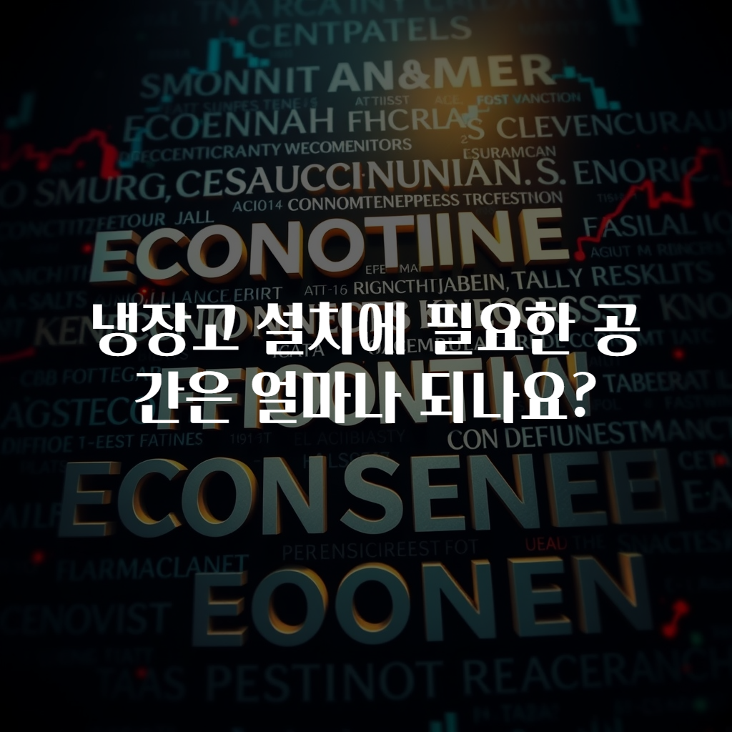 냉장고 설치에 필요한 공간은 얼마나 되나요?