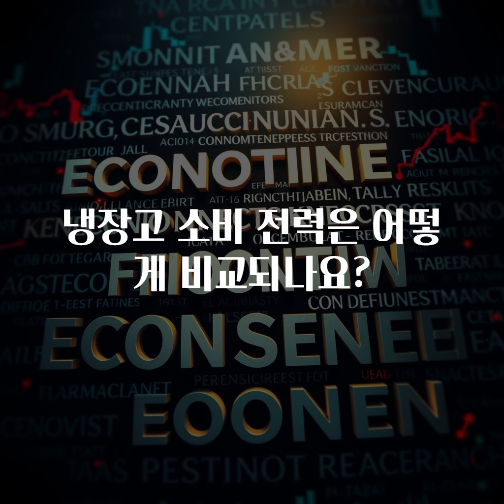 냉장고 소비 전력은 어떻게 비교되나요?
