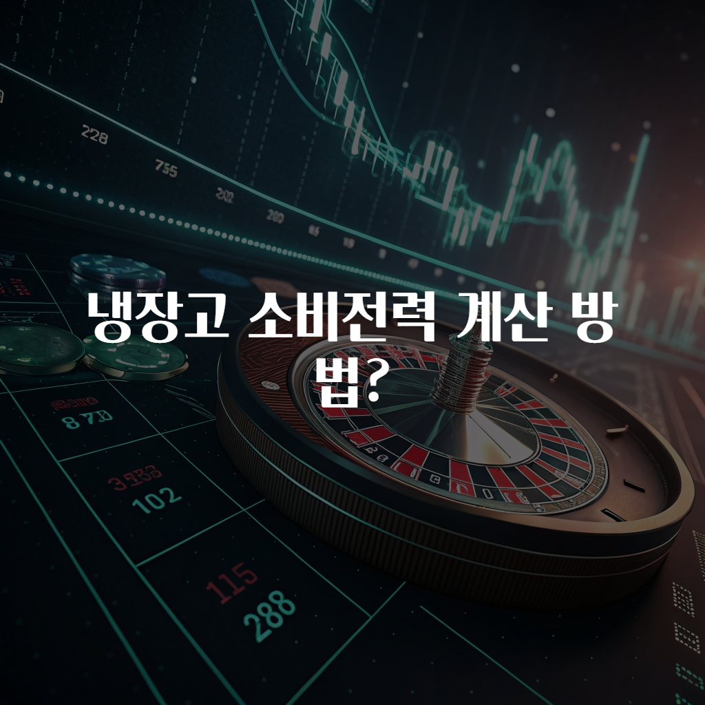 냉장고 소비전력 계산 방법?