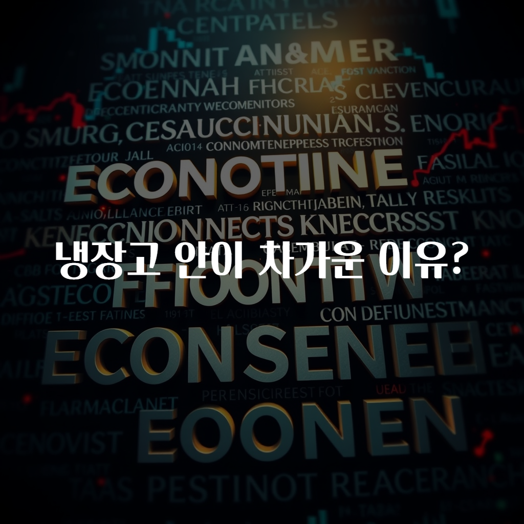 냉장고 안이 차가운 이유?