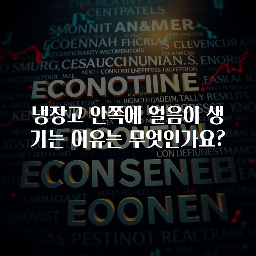 냉장고 안쪽에 얼음이 생기는 이유는 무엇인가요?