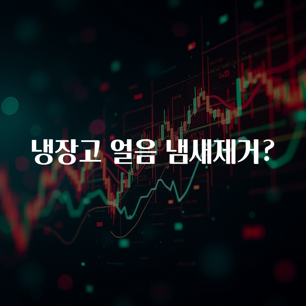 냉장고 얼음 냄새제거?