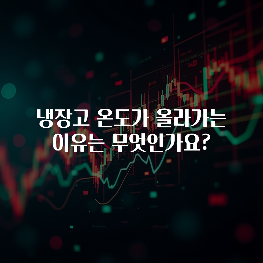 냉장고 온도가 올라가는 이유는 무엇인가요?