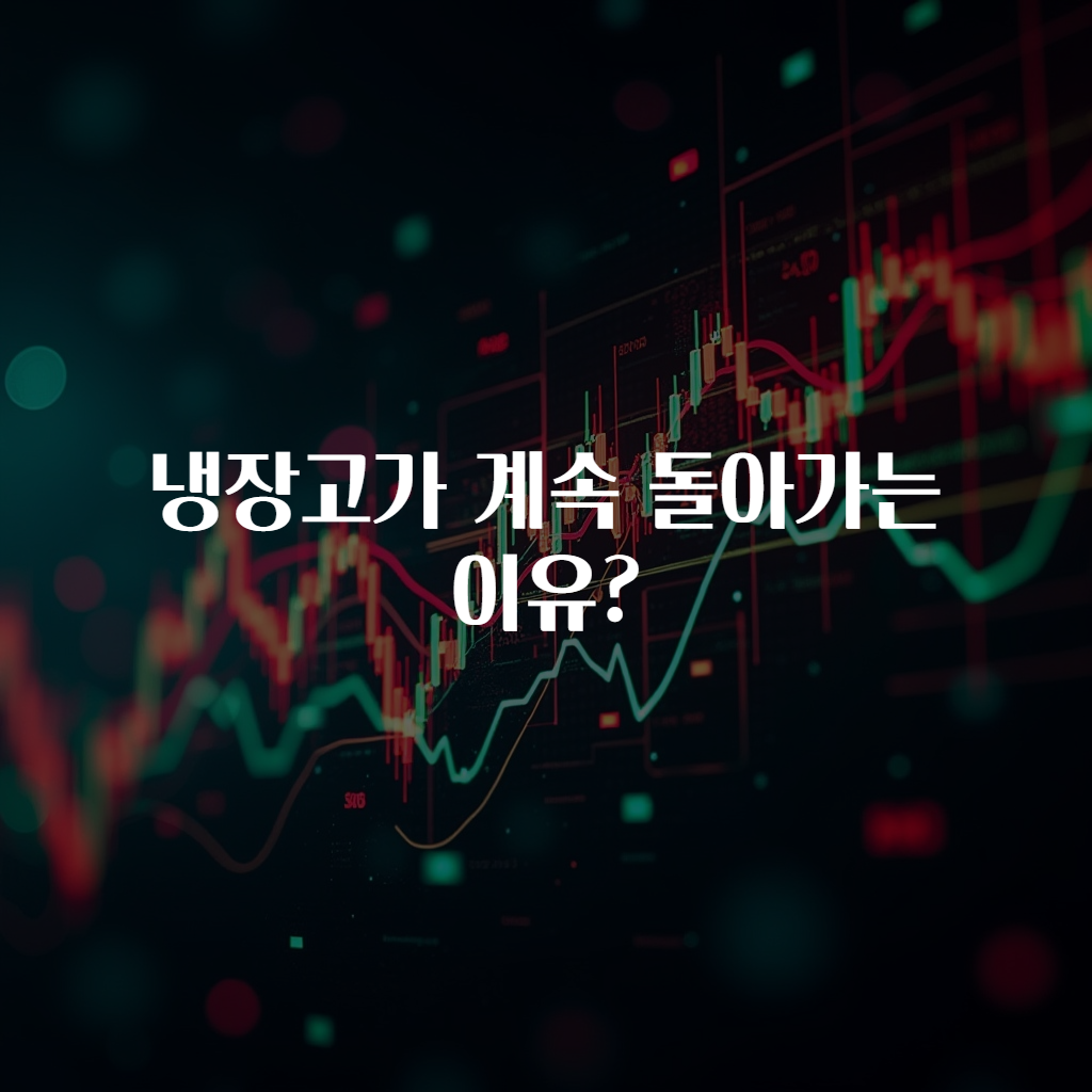 냉장고가 계속 돌아가는 이유?