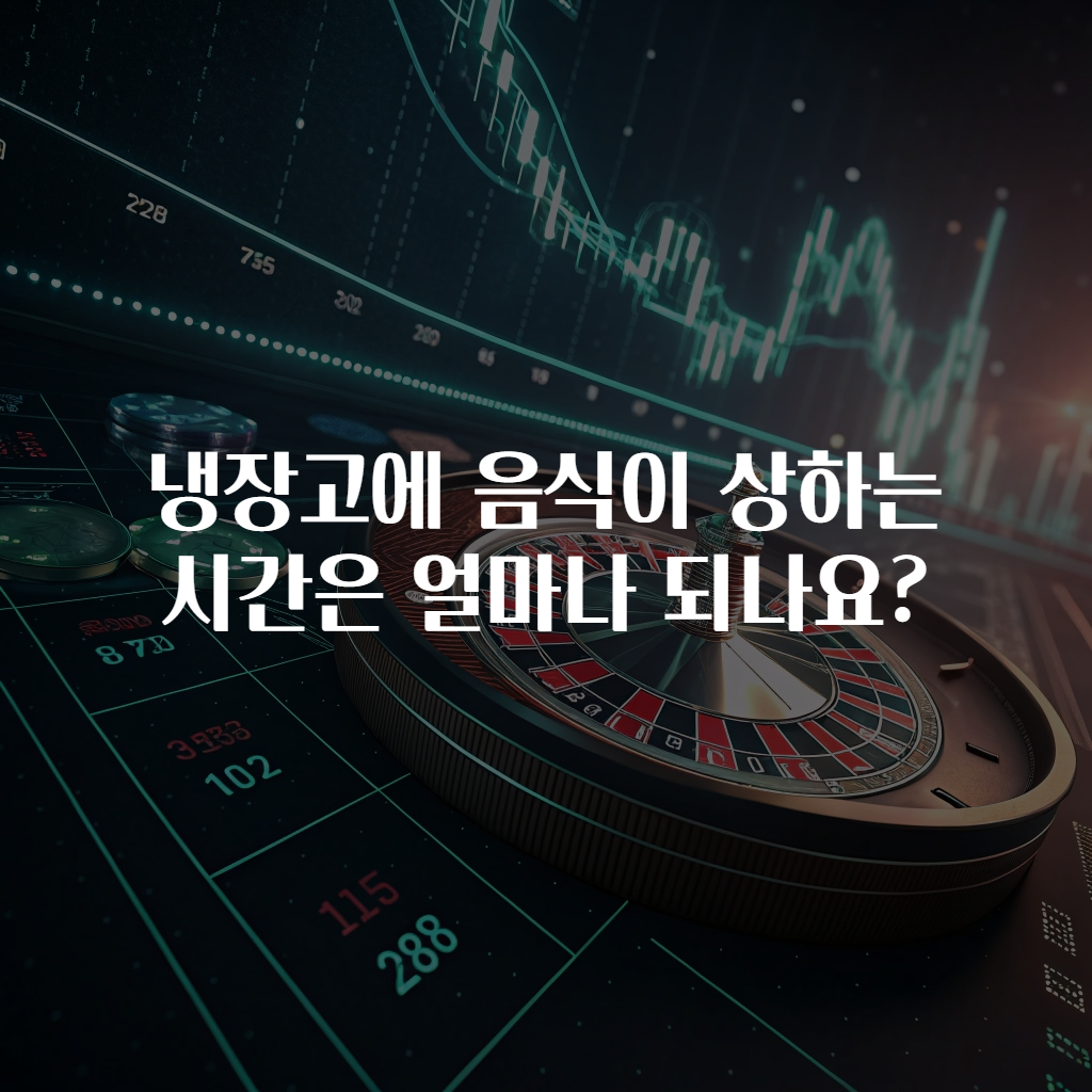 냉장고에 음식이 상하는 시간은 얼마나 되나요?
