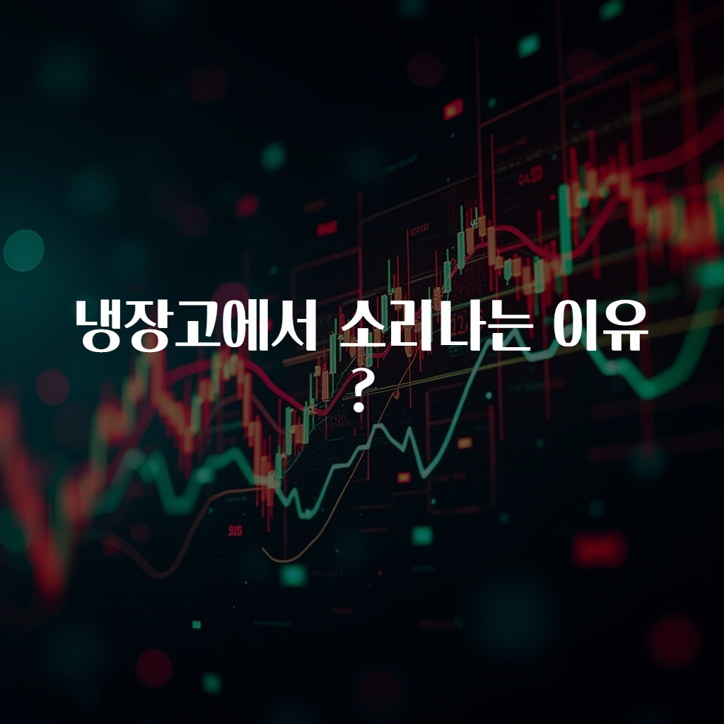 냉장고에서 소리나는 이유?