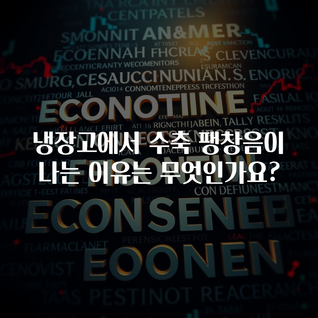 냉장고에서 수축 팽창음이 나는 이유는 무엇인가요?