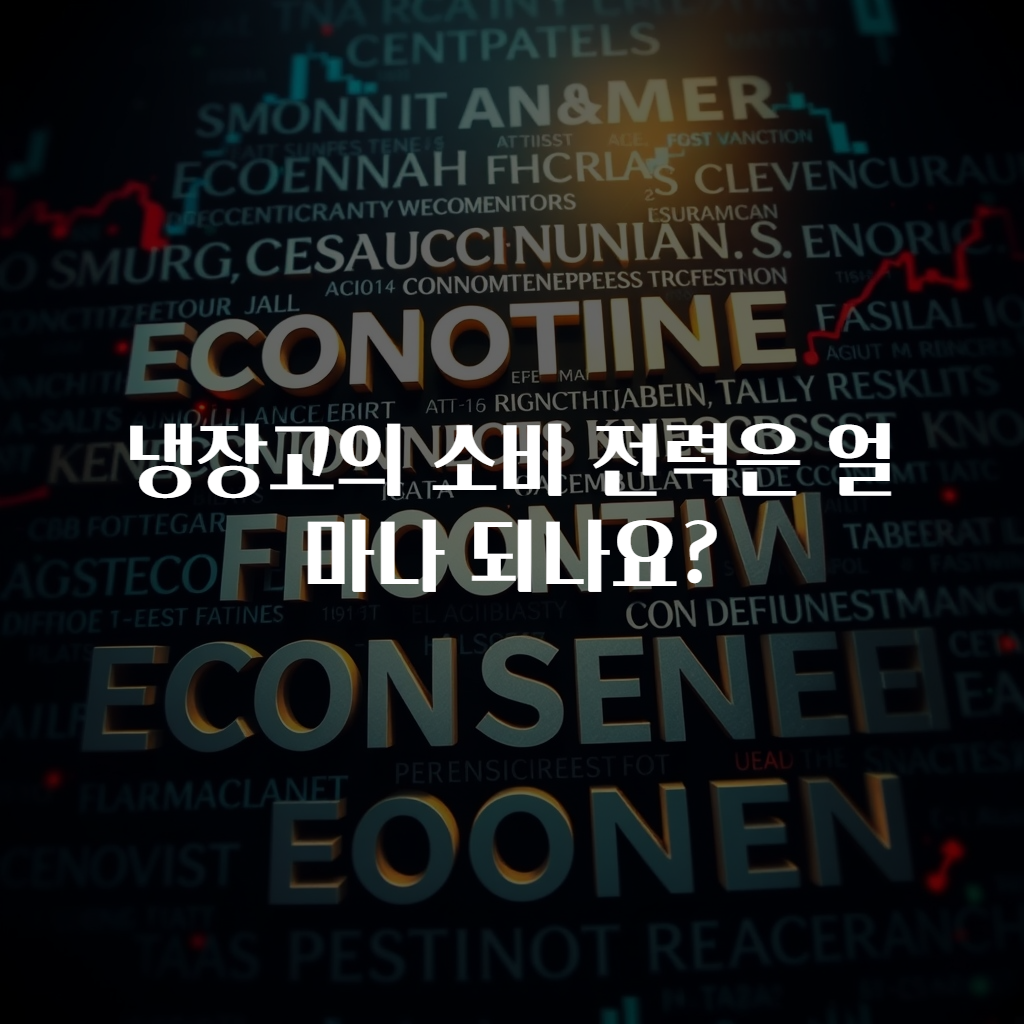 냉장고의 소비 전력은 얼마나 되나요?