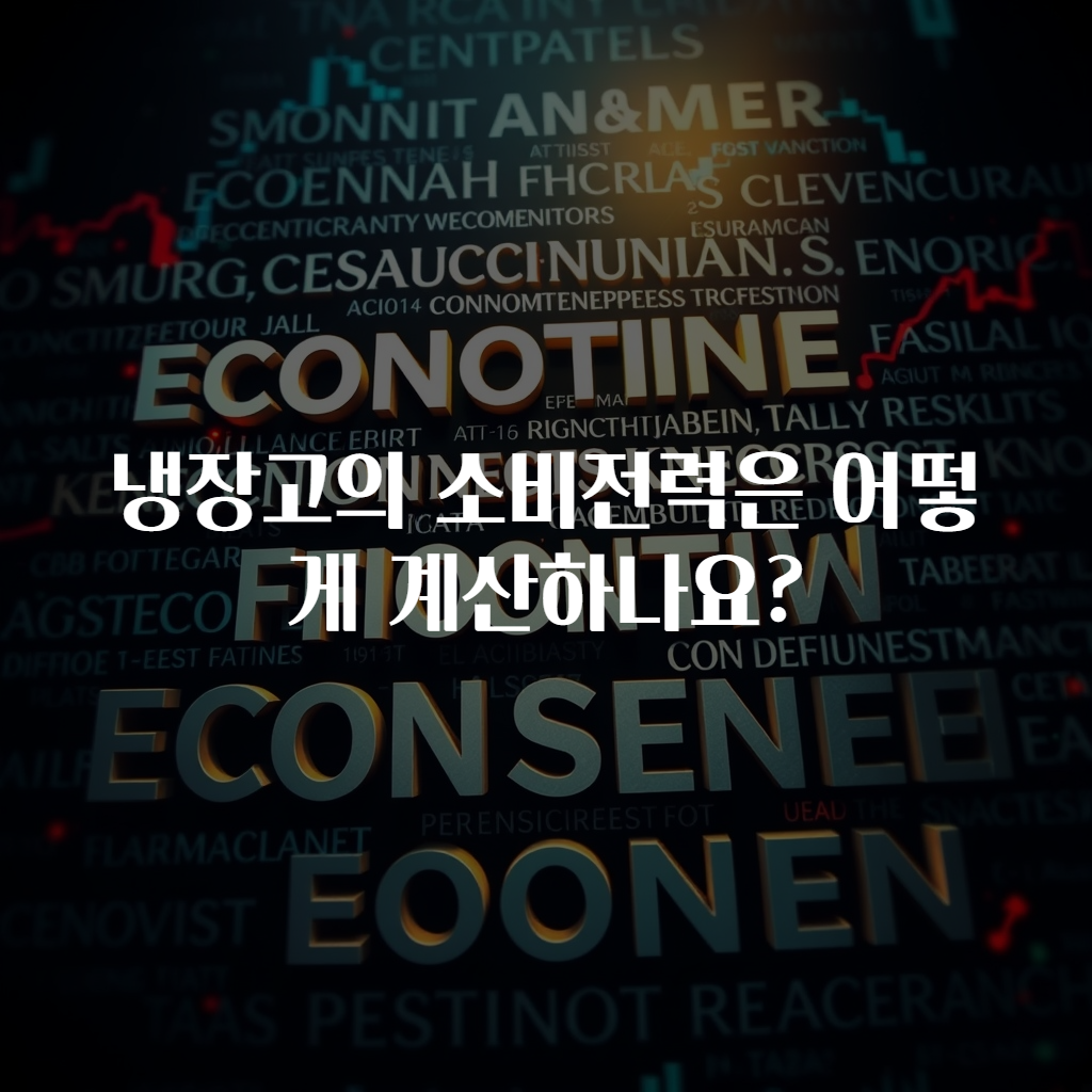 냉장고의 소비전력은 어떻게 계산하나요?