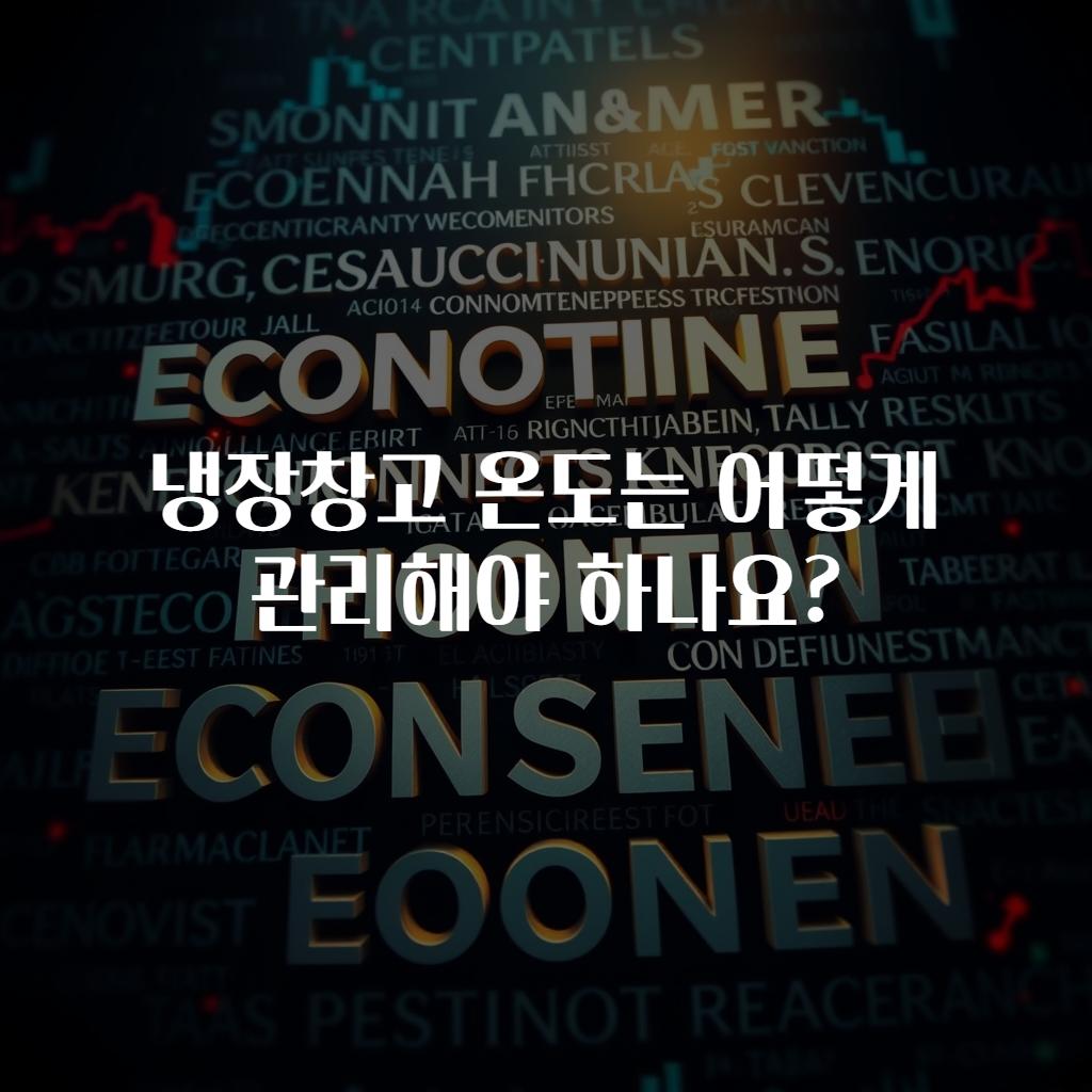 냉장창고 온도는 어떻게 관리해야 하나요?