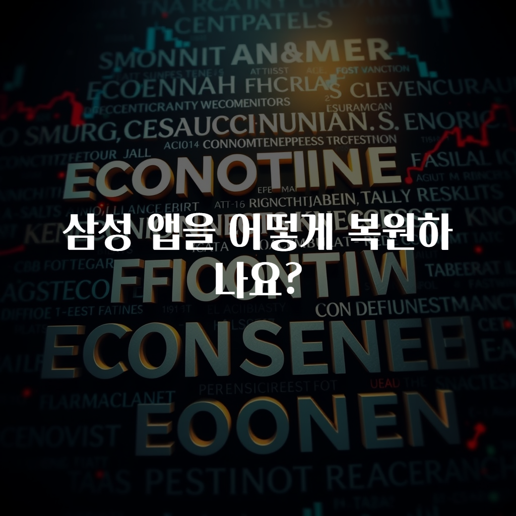 삼성 앱을 어떻게 복원하나요?