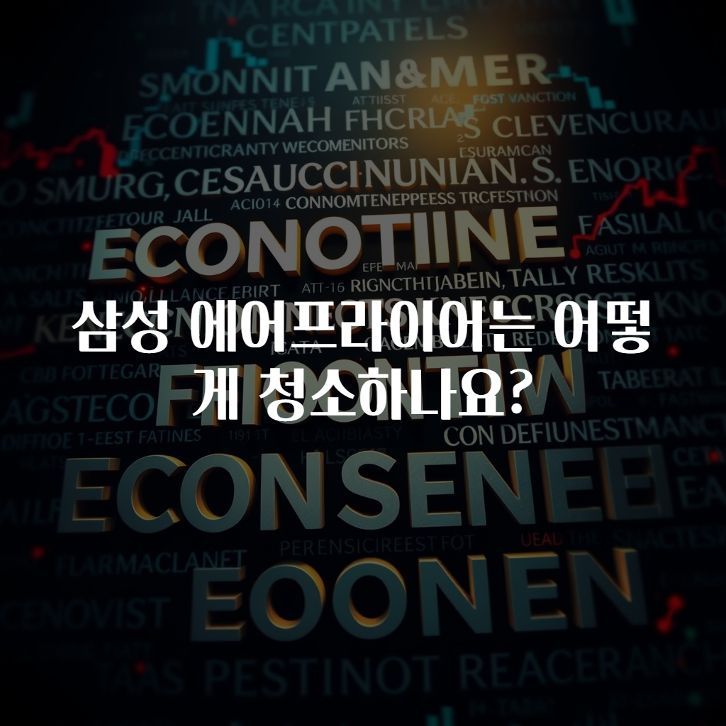 삼성 에어프라이어는 어떻게 청소하나요?