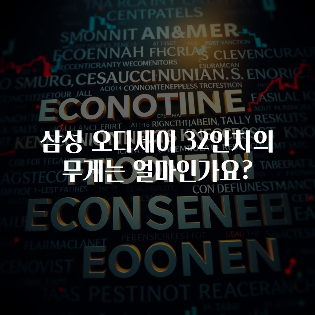 삼성 오디세이 32인치의 무게는 얼마인가요?