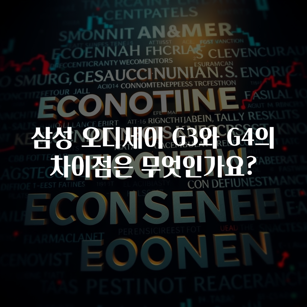 삼성 오디세이 G3와 G4의 차이점은 무엇인가요?