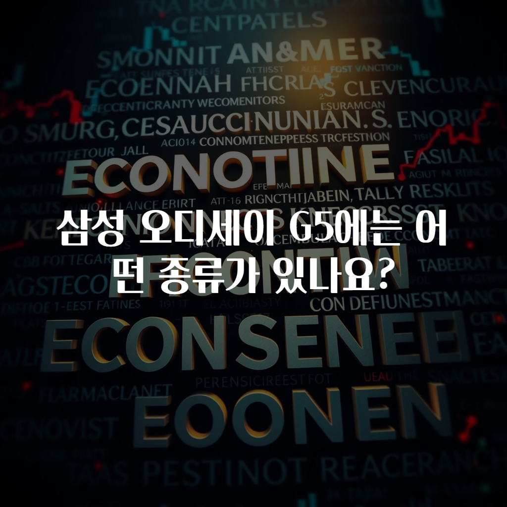 삼성 오디세이 G5에는 어떤 종류가 있나요?