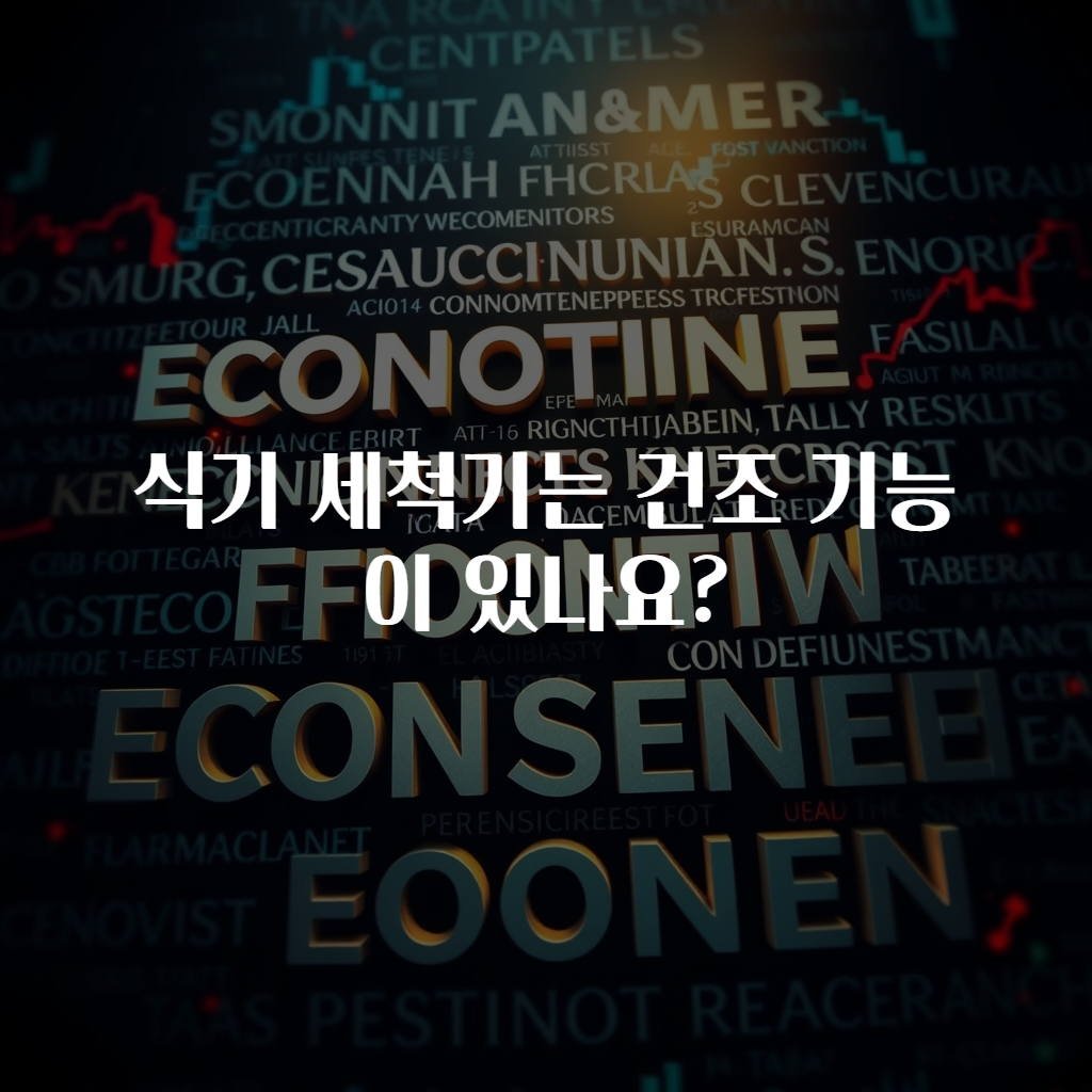 식기 세척기는 건조 기능이 있나요?