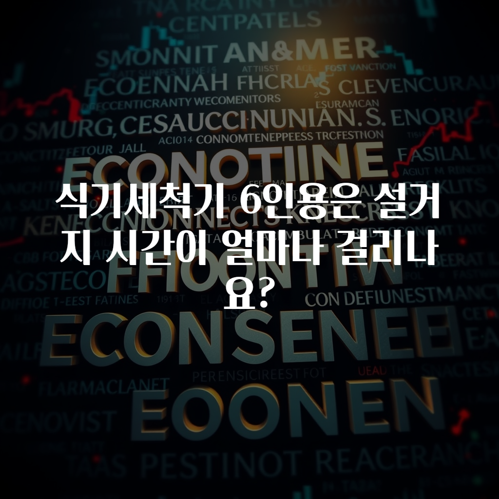 식기세척기 6인용은 설거지 시간이 얼마나 걸리나요?