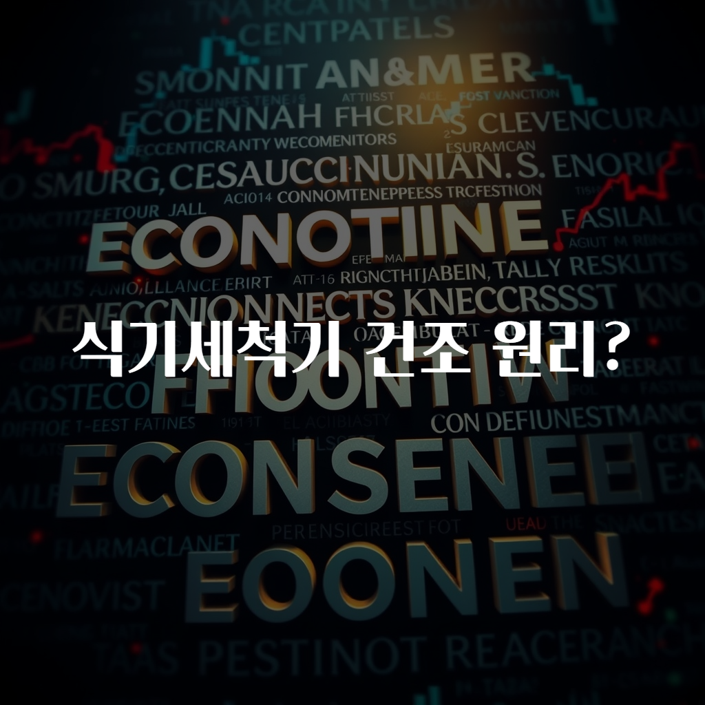 식기세척기 건조 원리?