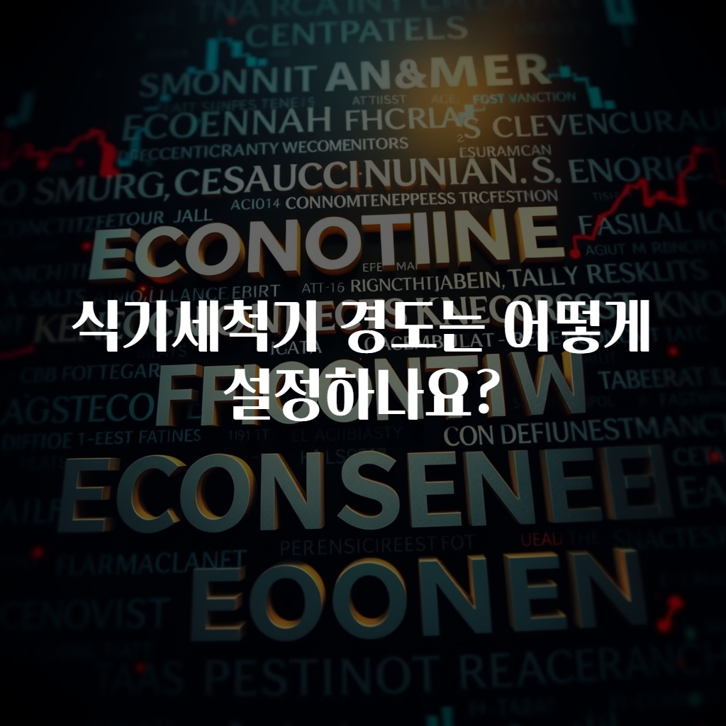 식기세척기 경도는 어떻게 설정하나요?