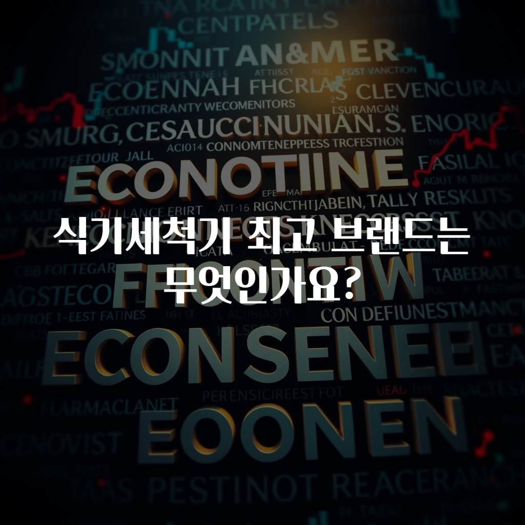 식기세척기 최고 브랜드는 무엇인가요?