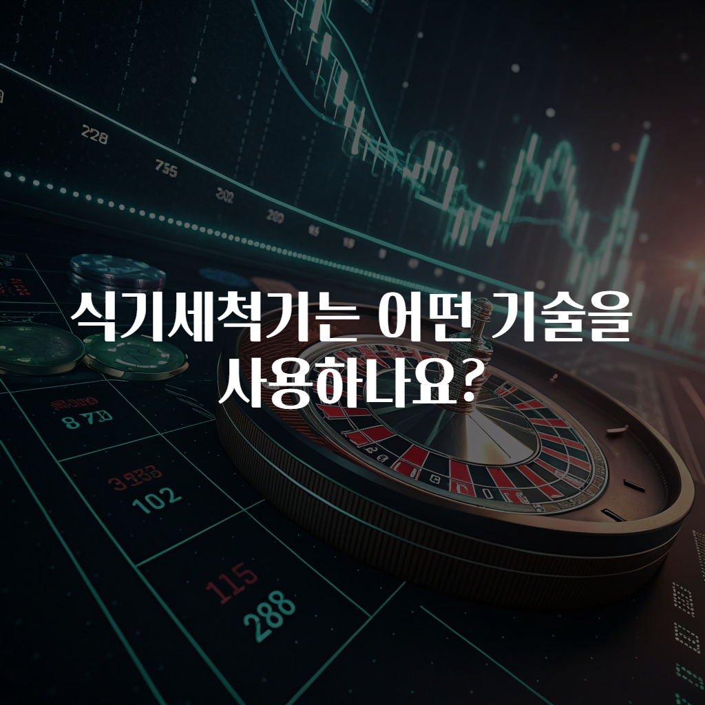 식기세척기는 어떤 기술을 사용하나요?