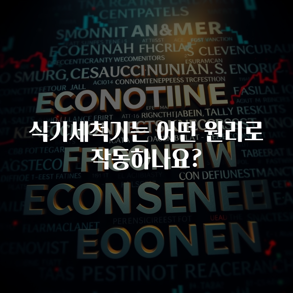 식기세척기는 어떤 원리로 작동하나요?