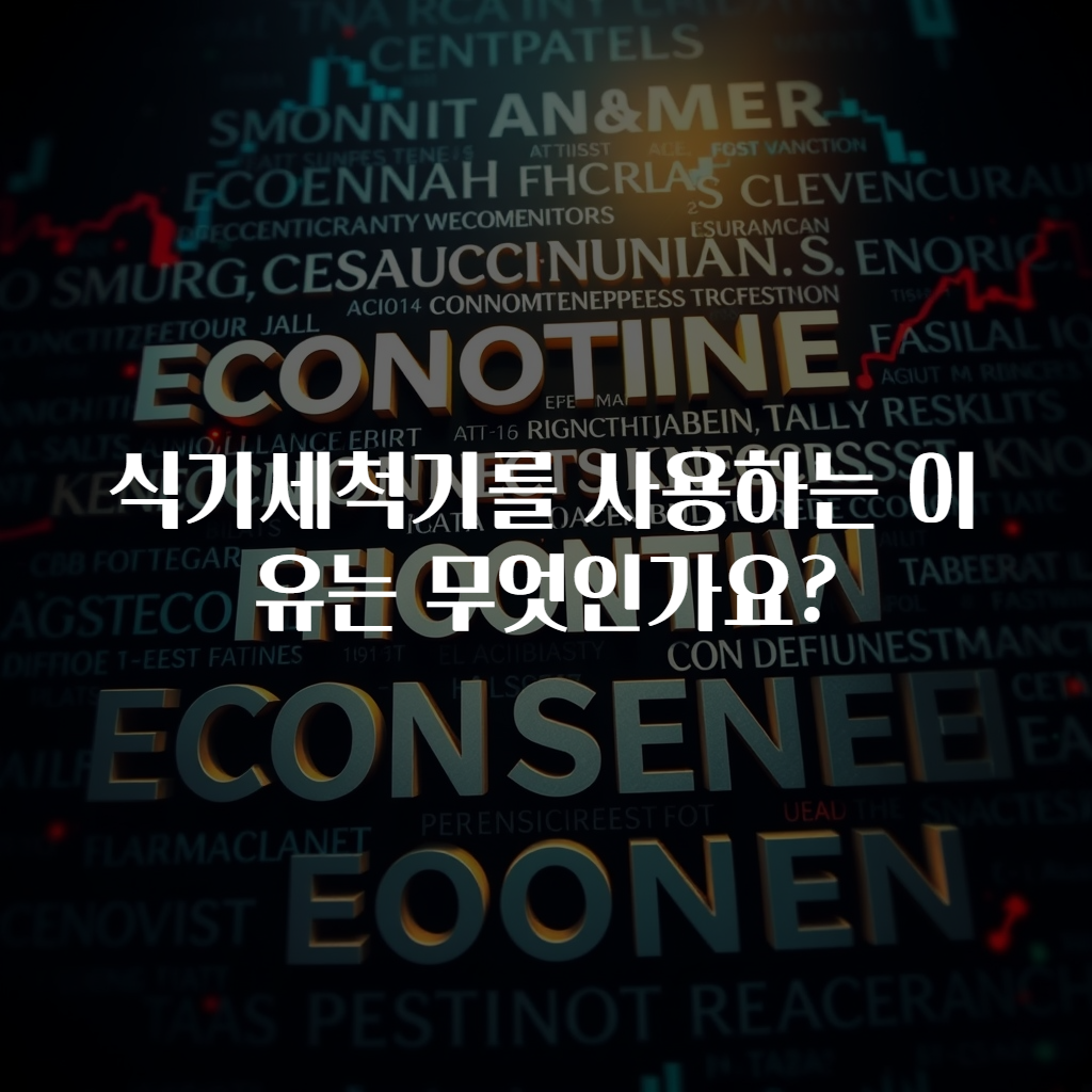 식기세척기를 사용하는 이유는 무엇인가요?