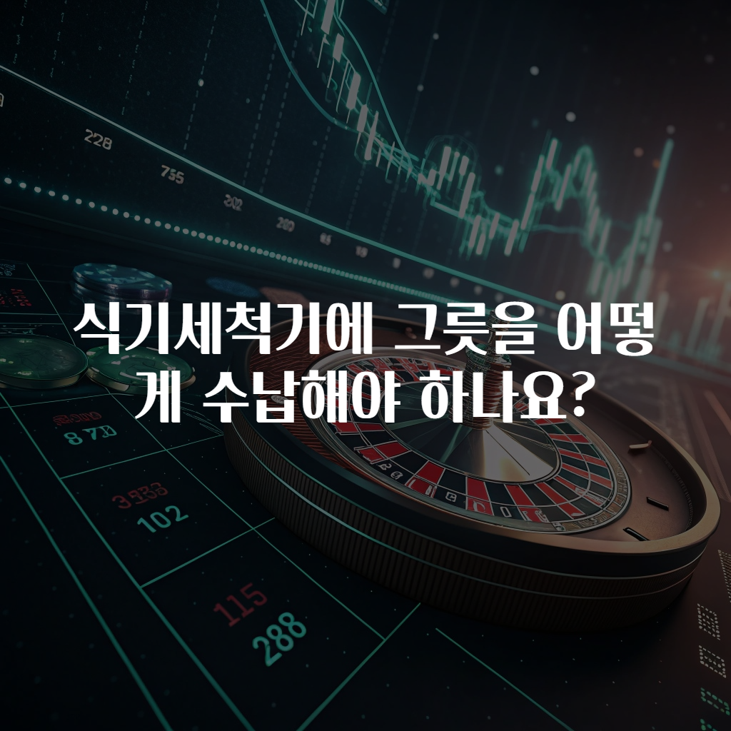 식기세척기에 그릇을 어떻게 수납해야 하나요?