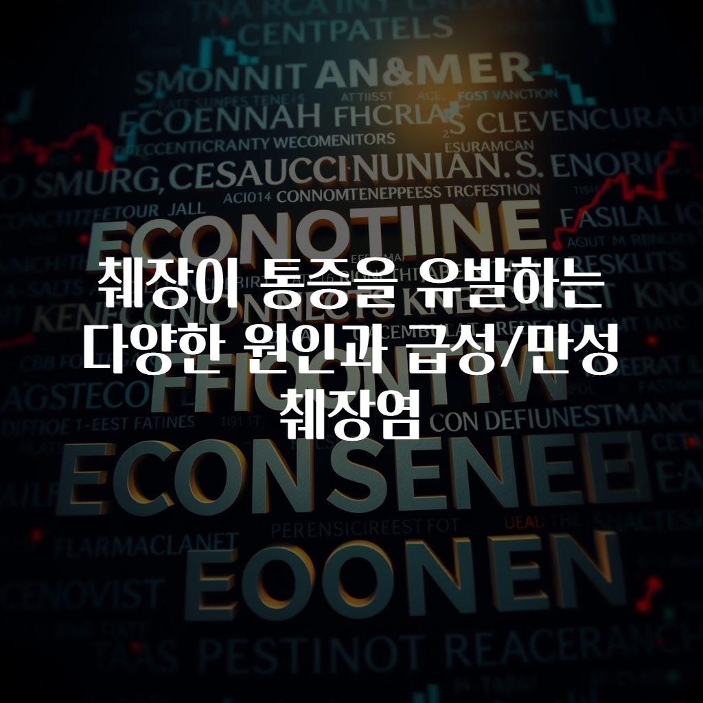 췌장이 통증을 유발하는 다양한 원인과 급성/만성 췌장염