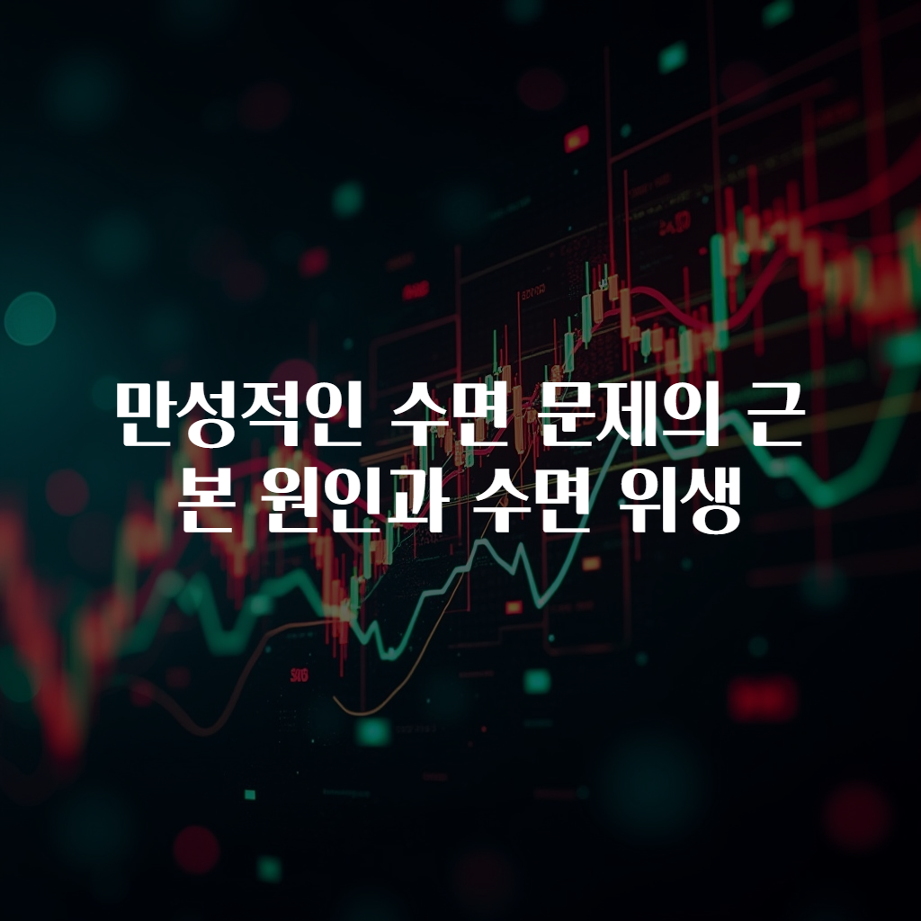 만성적인 수면 문제의 근본 원인과 수면 위생