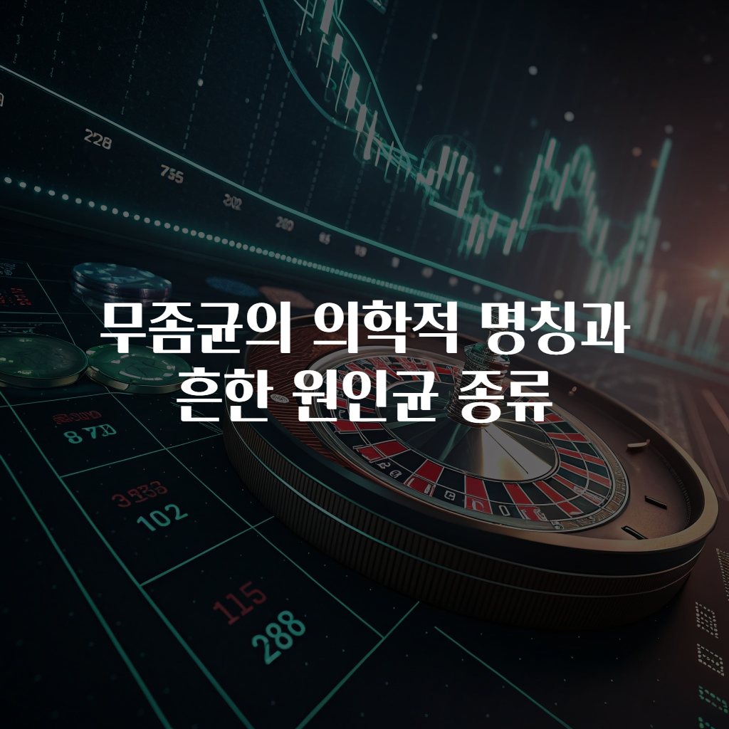 무좀균의 의학적 명칭과 흔한 원인균 종류