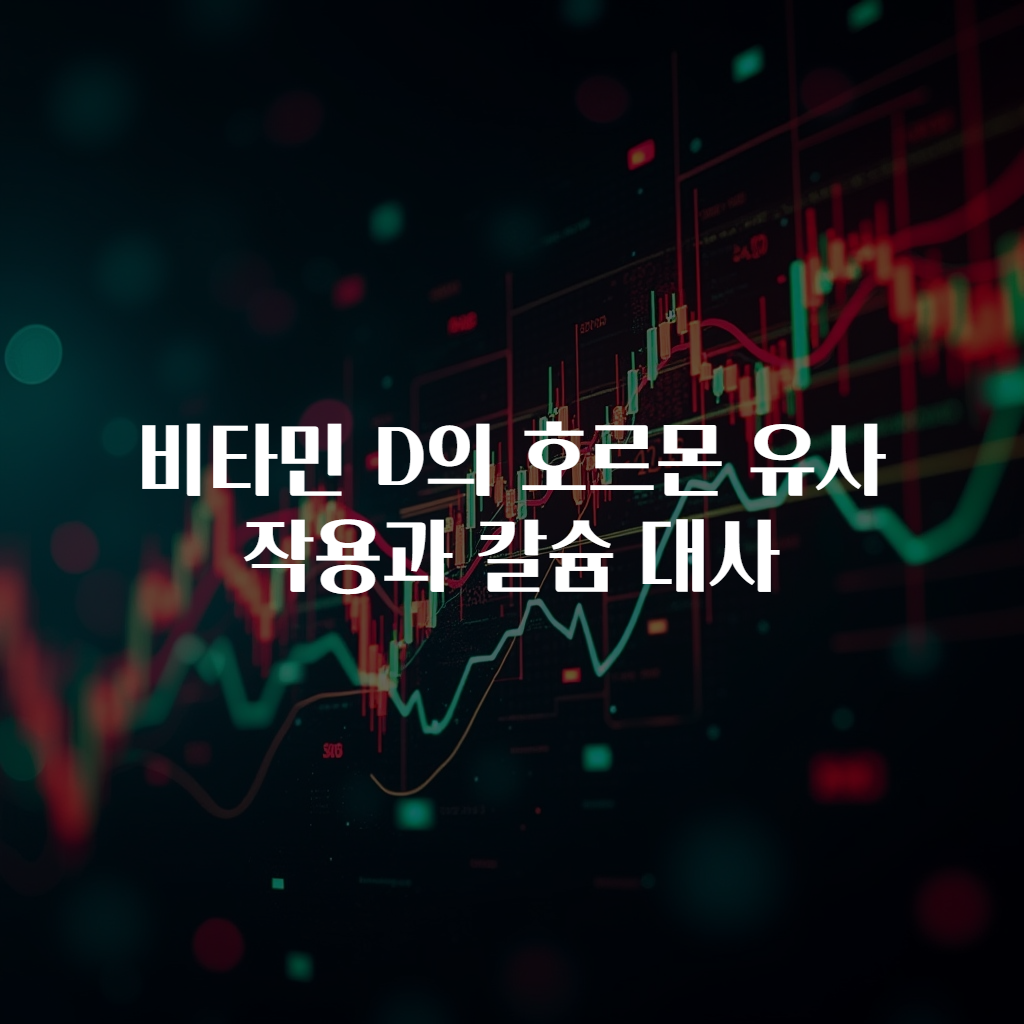 비타민 D의 호르몬 유사 작용과 칼슘 대사