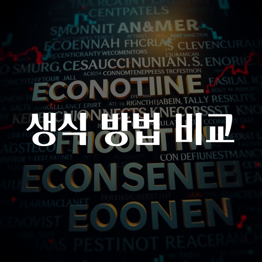 생식 방법 비교