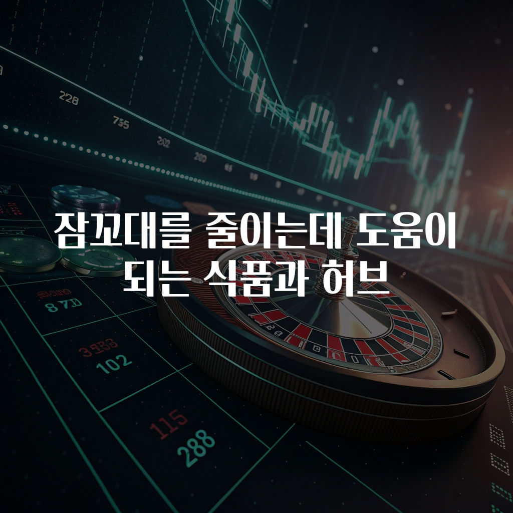 잠꼬대를 줄이는데 도움이 되는 식품과 허브