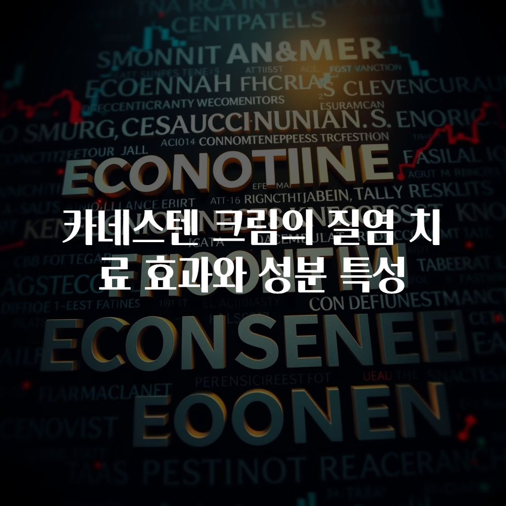 카네스텐 크림의 질염 치료 효과와 성분 특성