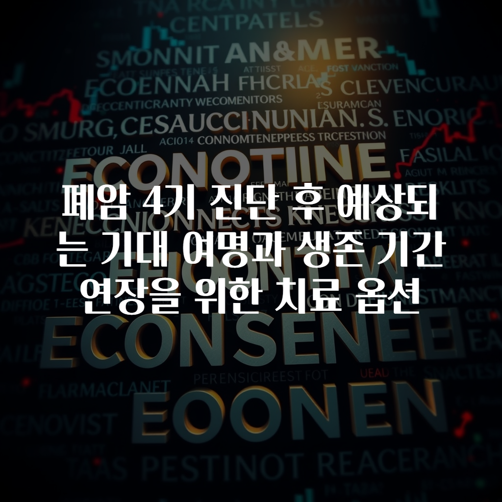 폐암 4기 진단 후 예상되는 기대 여명과 생존 기간 연장을 위한 치료 옵션