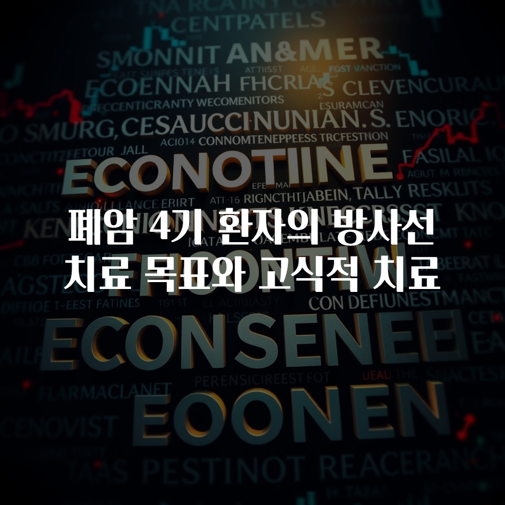 폐암 4기 환자의 방사선 치료 목표와 고식적 치료