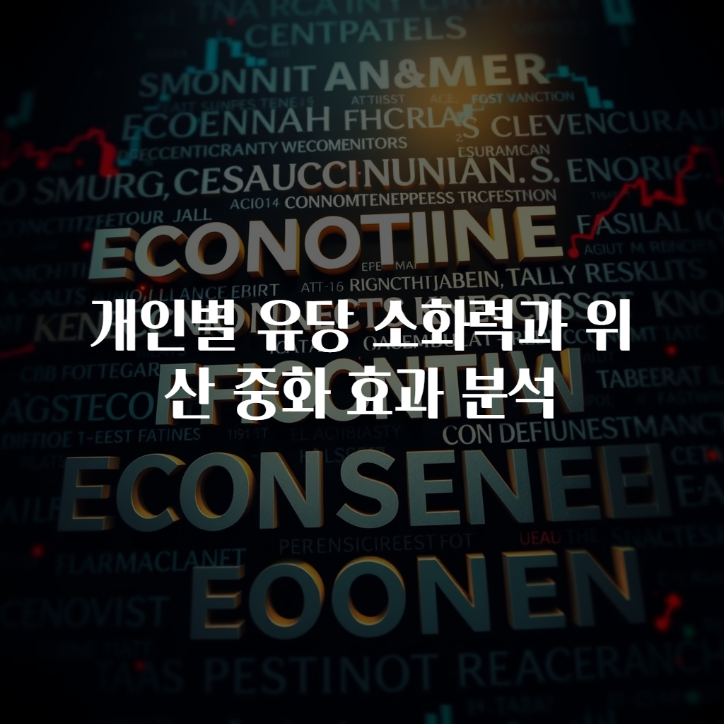 개인별 유당 소화력과 위산 중화 효과 분석