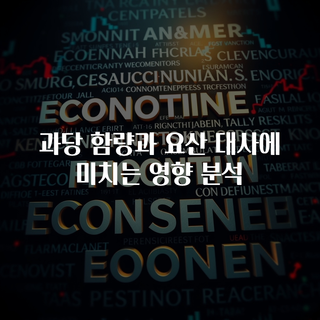 과당 함량과 요산 대사에 미치는 영향 분석