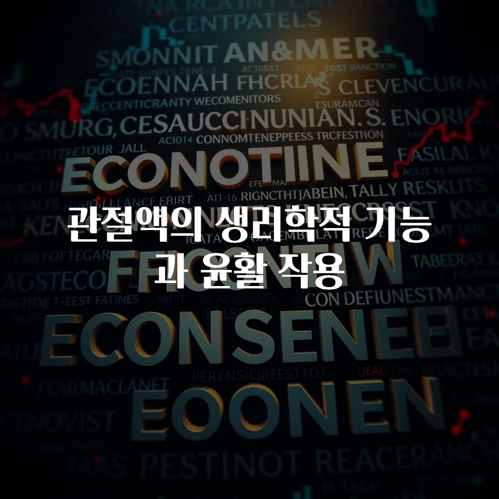 관절액의 생리학적 기능과 윤활 작용