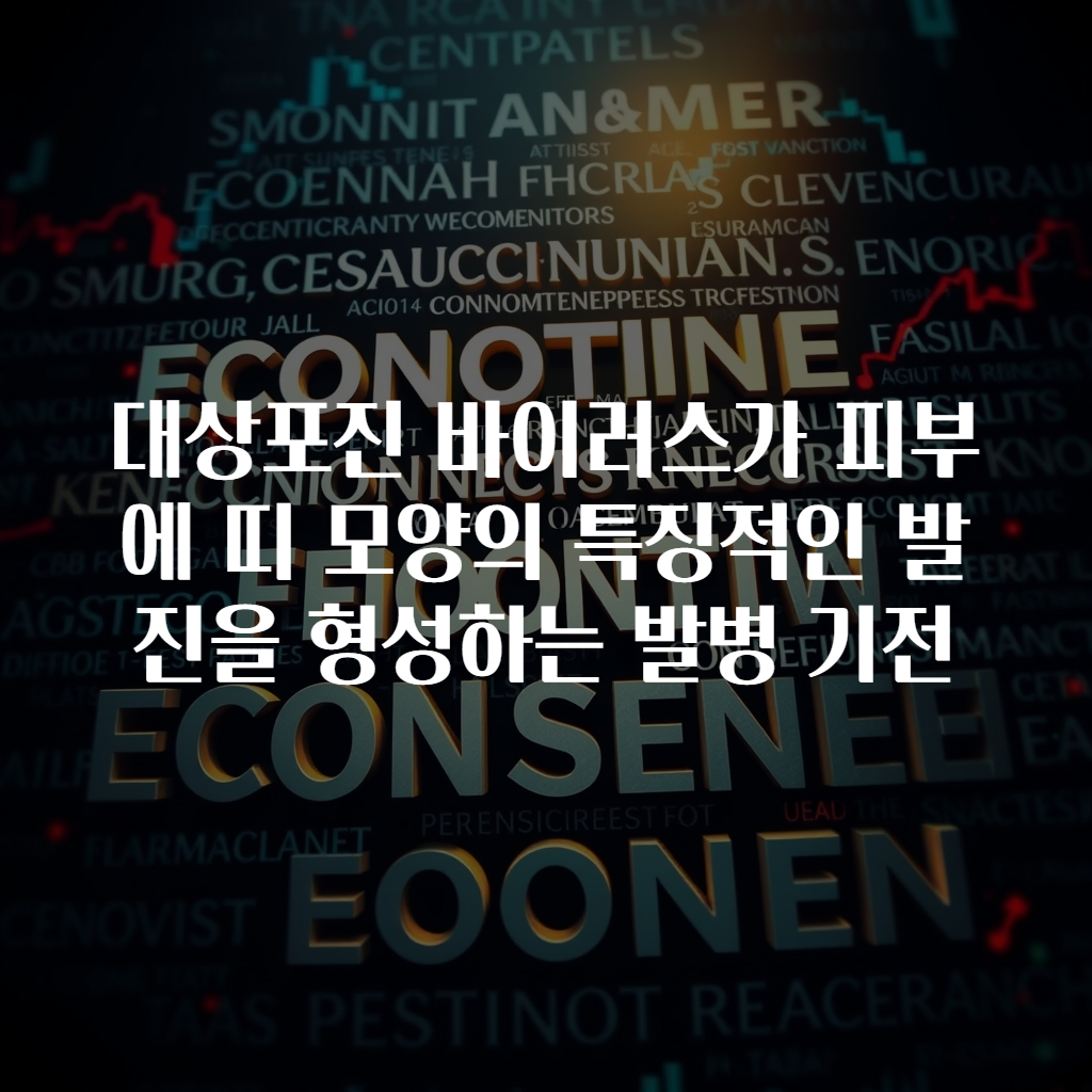 대상포진 바이러스가 피부에 띠 모양의 특징적인 발진을 형성하는 발병 기전