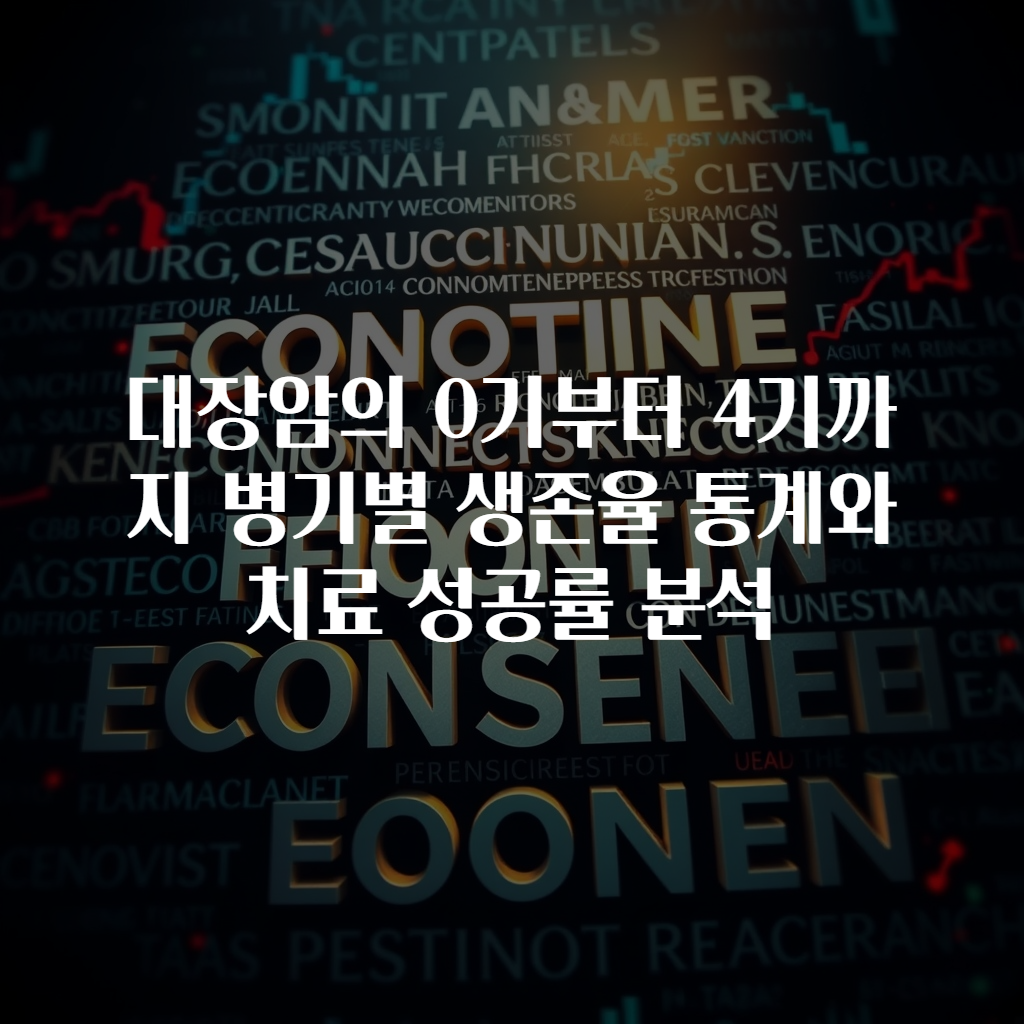 대장암의 0기부터 4기까지 병기별 생존율 통계와 치료 성공률 분석