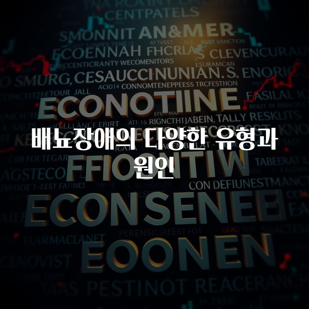 배뇨장애의 다양한 유형과 원인