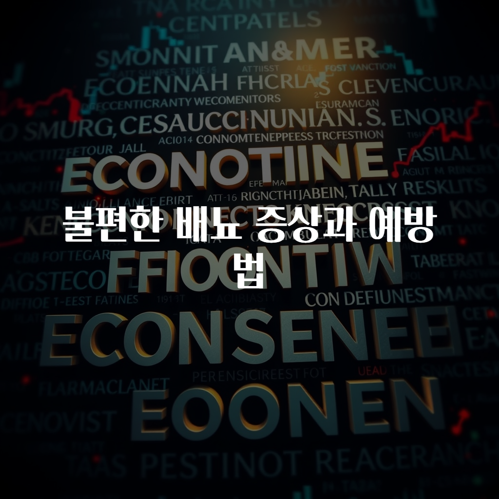 불편한 배뇨 증상과 예방법