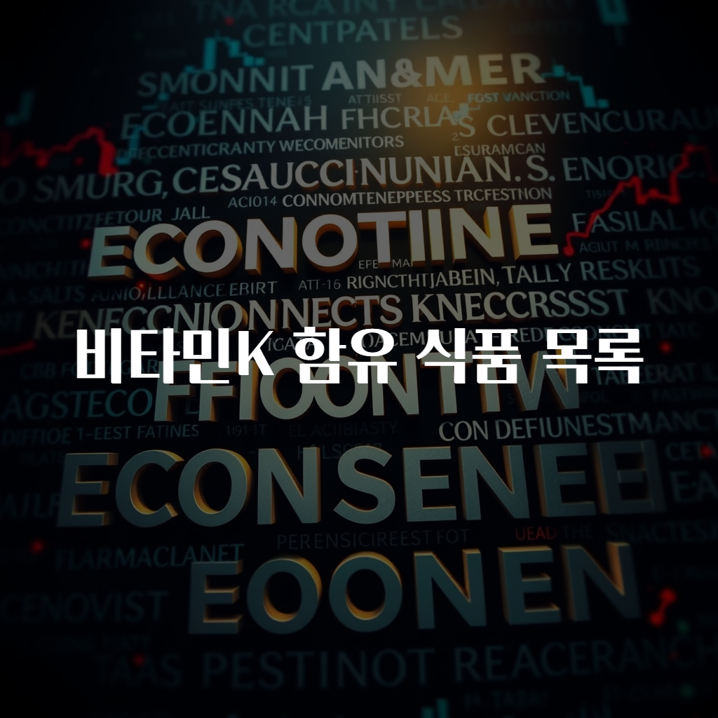 비타민K 함유 식품 목록