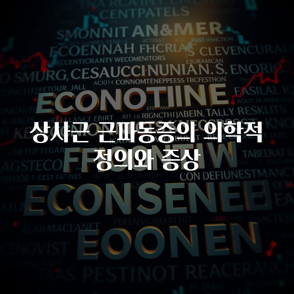 상사근 근파동증의 의학적 정의와 증상