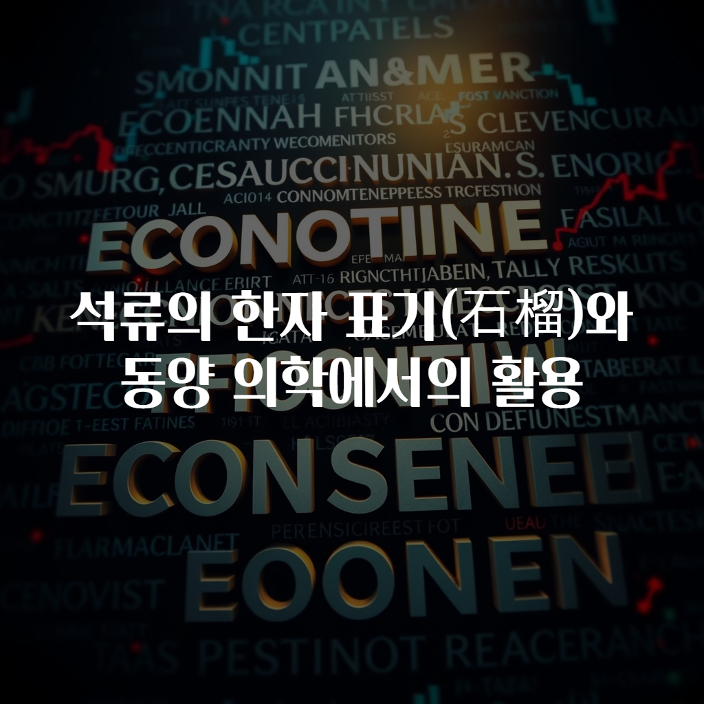 석류의 한자 표기(石榴)와 동양 의학에서의 활용