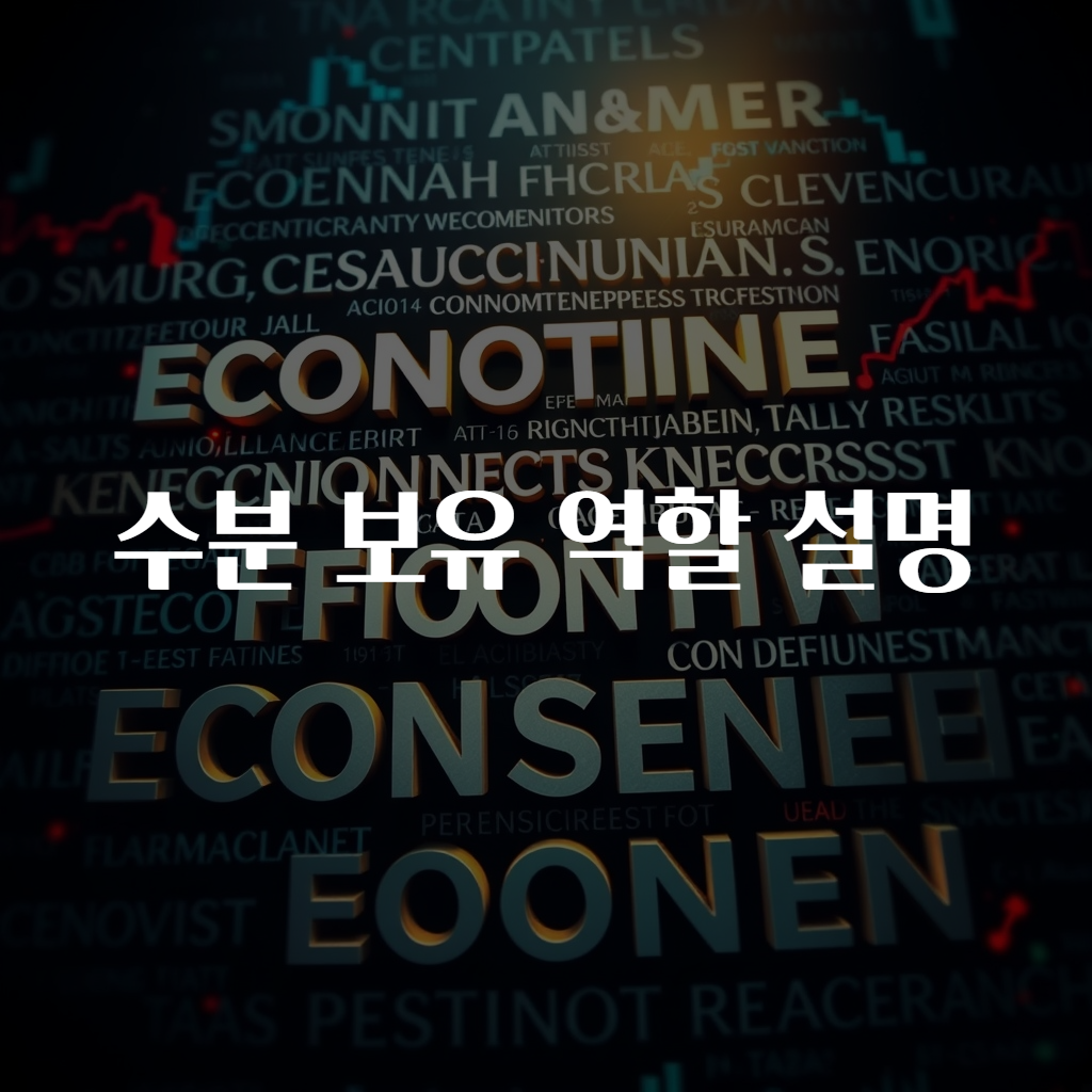 수분 보유 역할 설명