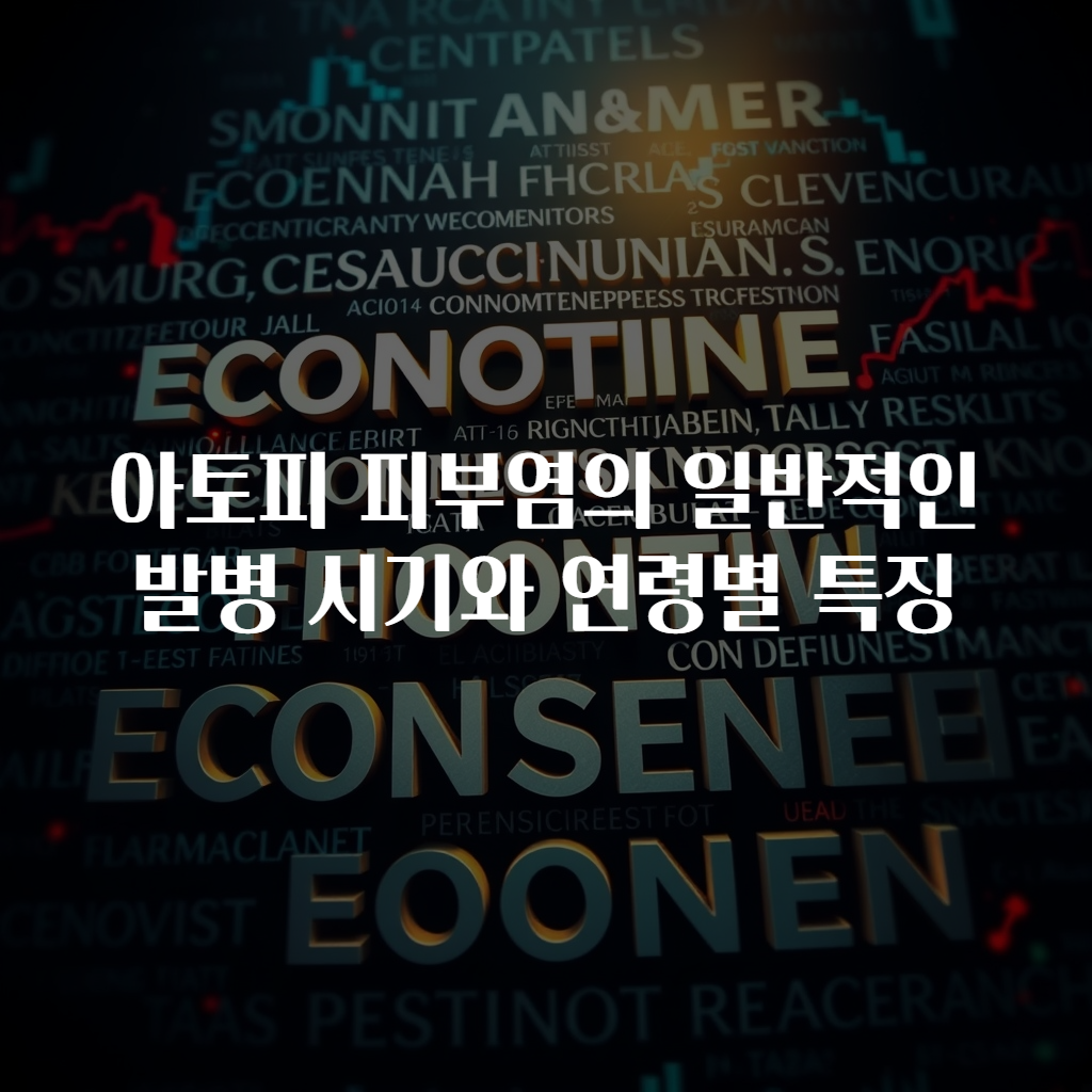 아토피 피부염의 일반적인 발병 시기와 연령별 특징